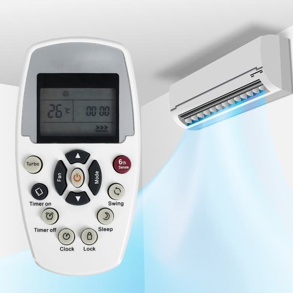 A/C-kontroll Luftkonditionering Fjärrkontroll för Whirlpool
