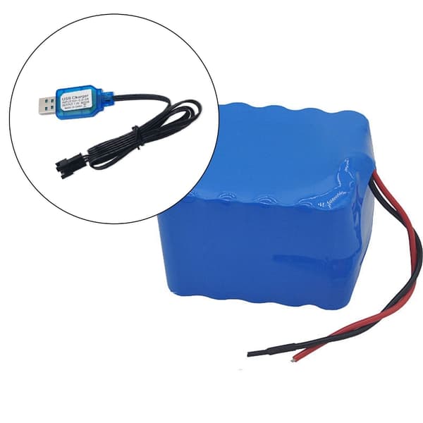 Batteri USB-opladerkabel SM2.0 3P 4P XH 3P-stik til både og quadcoptere null - SM 4P