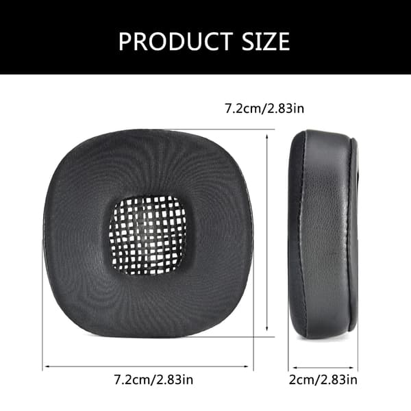 Slitesterke øreputer i minneskum for Major1/2-headset, komfortable øreputer