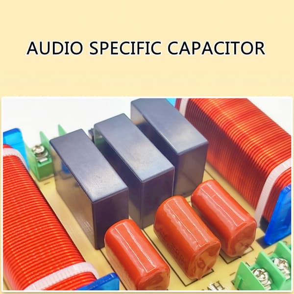Audiophile Delefilter Kit til Højttalere, 400W Effekt, Justerbar Diskant/Bas