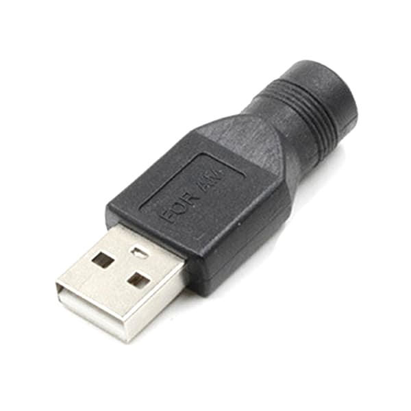 Bærbar USB Han til DC Hun Adapter USB DC 5V Stik Oplader Jack null - 3.5x1.35mm