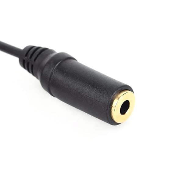 Uppgradera Stereo Audiokabel Mini USB till 3,5 mm Mikrofonadapter för Hero 4