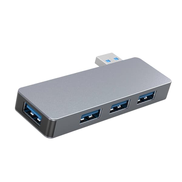Aluminium USB3.0 Hubs Hurtig dataoverførsel Samtidig forbindelse til hjemmekontorer null - RS3624AR