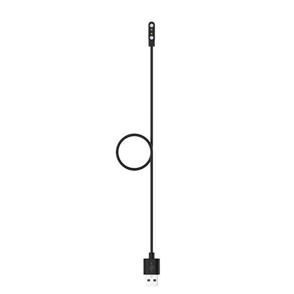 USB-laddningsställ för Smart Watch för Haylou GST LS09B Laddningsadapter Black