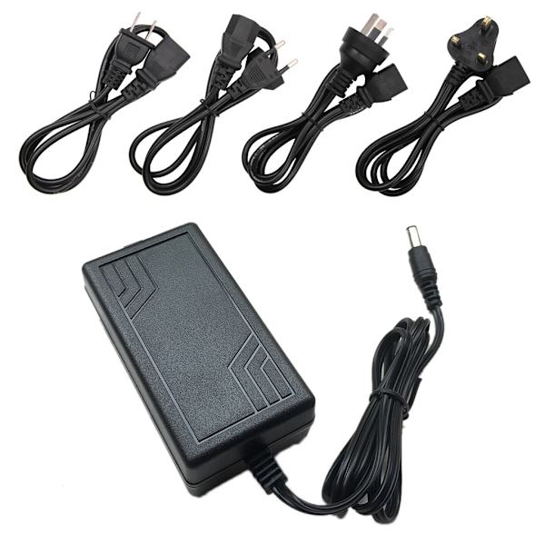 48V DC/AC Adapter Switch Strømforsyning Oplader 5.5x2.1-2.5 Connector Transformator EU 2A