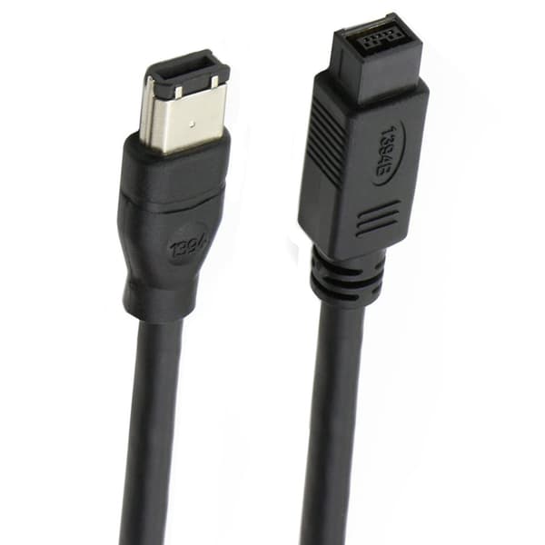 Firewire IEEE 1394-kabel 6-benet til 9-benet Firewire 800 til 400-kabel til printer 1.8m