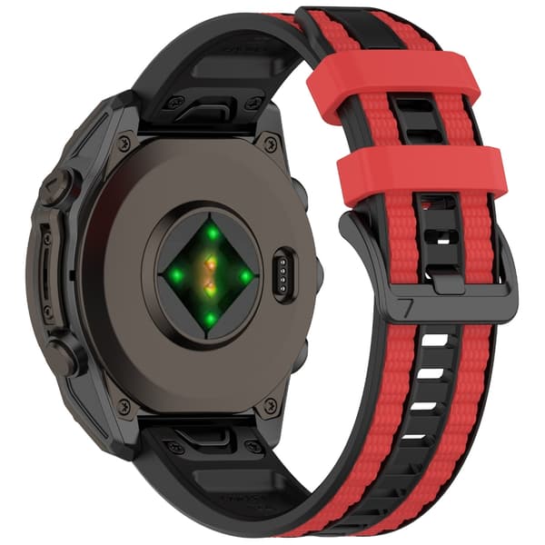 Silikone urremme til Approach S62 8 7XP Unisex Quick Released Rem Lime gray 26mm