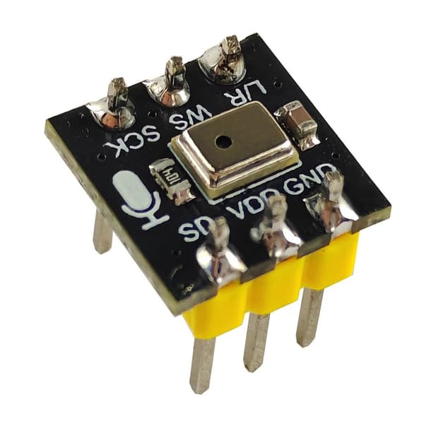 MS4030 Digital utgang MEMS mikrofonmodul følsomhet med I2S-grensesnitt null - Soldering pin header