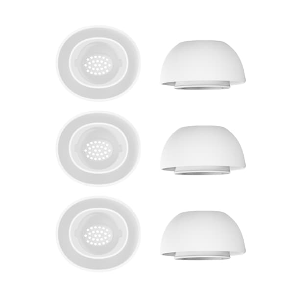 Ørepropper for bedre lydkvalitet til Buds 3Pro, komfortable øreplugger null - Black large