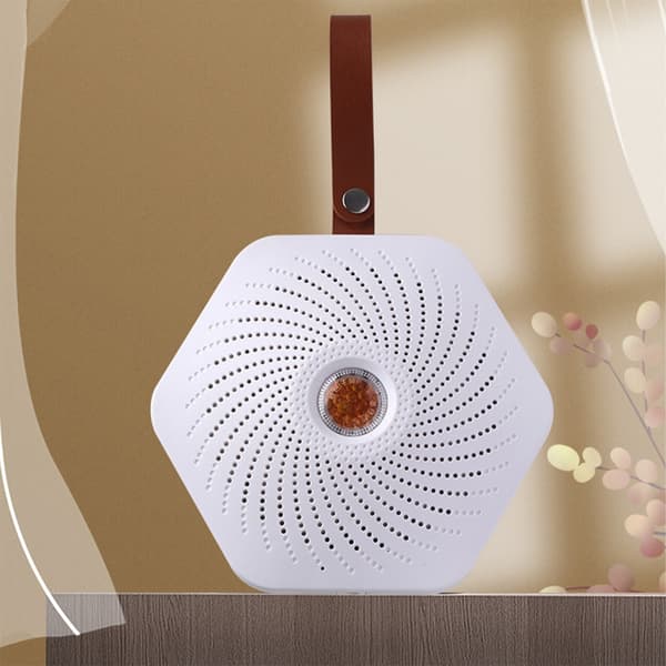 Fugtabsorberende cirkulerbar affugter elektrisk fugtabsorberende maskine White