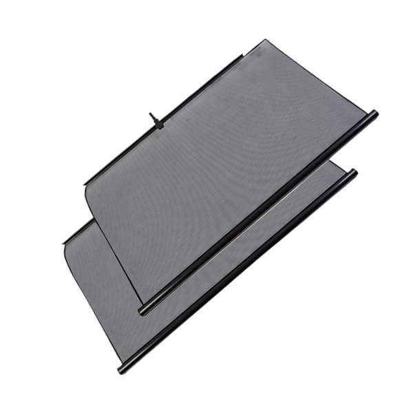 Plassbesparende, automatisk justerende bilvindusskyggesett for ulike bilmodeller, 2 stk. null - Rear window