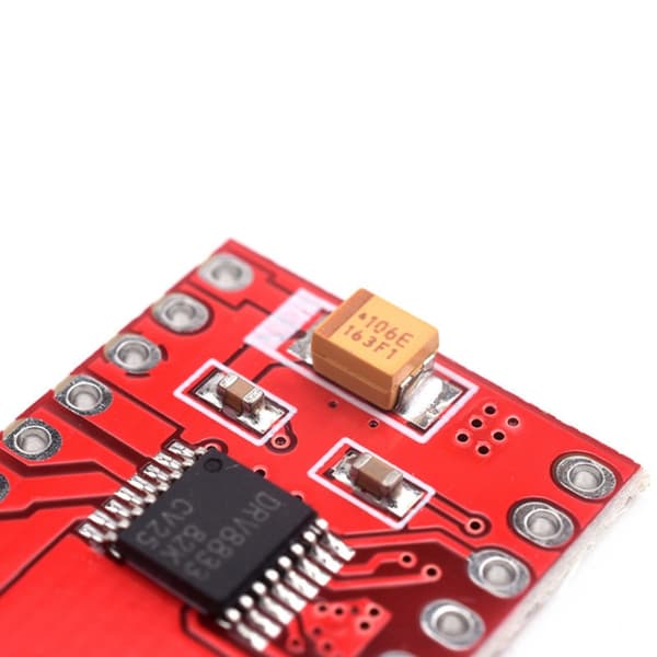 DCMotor Drivrutin DRV8833 Modul Hög Strömutgång för Robotikapplikationer 2 sets
