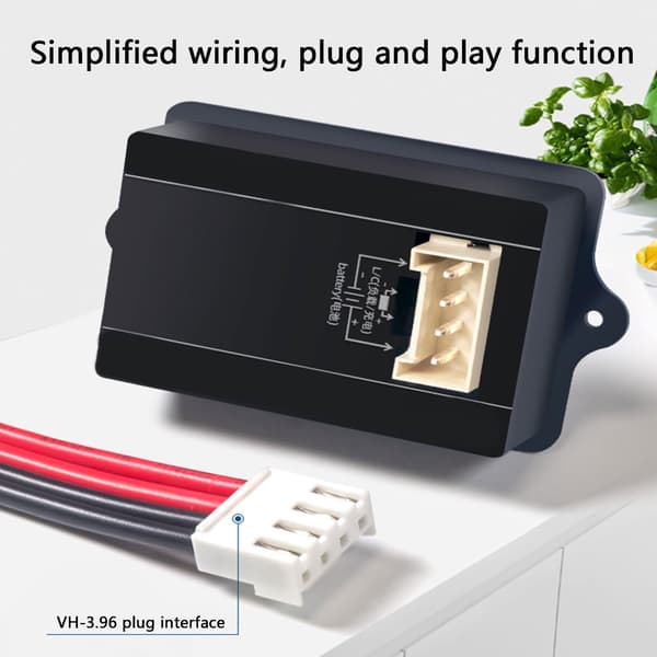 Bidirektionel Præcis Detektions Batteriovervågning Digital Voltmeter Amperemeter null - 0.5m data cable