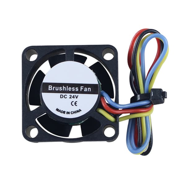 Stille og effektiv 2510 24V køleventilator til U1 3D-printer Hot End Langtidsholdbar