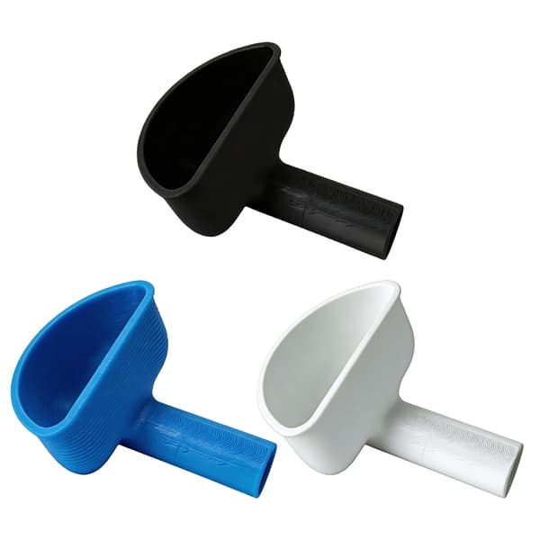 Viktig bobil-tilbehør Vannpåfyllingstrakt laget av solid plastmateriale Blue