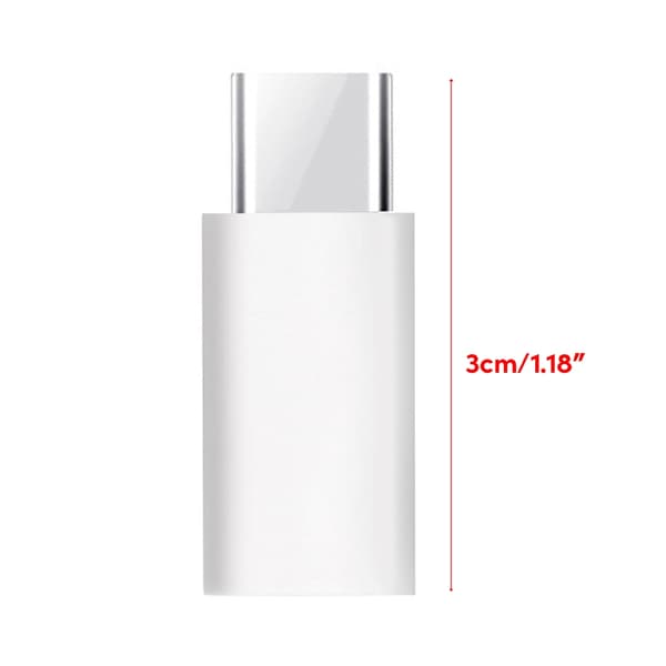 Mini USB til Type-C Konverter Universel Bærbar Hun til Han Stik Adapter