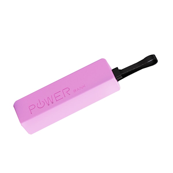 Batterilåda Hölje Stöd för 18650 Batterier Skydd (Utan Batteri) Pink