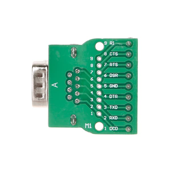 DB9 Han/Hun D-SUB Adapterplade Stik RS232 Seriel Til Terminalkort Sig Mal e