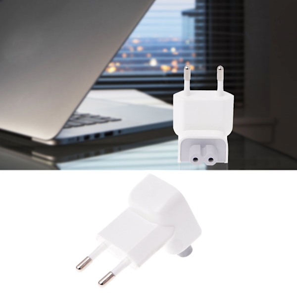 Laptop EU-kontakt För Apple för Macbook Reseladdare AC-kontakt Adapter Konverterare