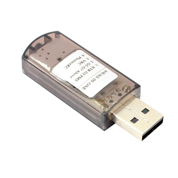 Uppgraderad USB Flygkontroll Plast USB Flygsimulatorer Stödjer G7/G6//5.0/4.0