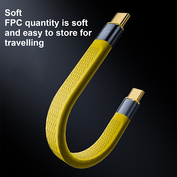 Multifunktions USB 4-kabel Typ C för 40 Gbps höghastighetsdata Snabb strömleverans upp till 240W Kompatibel med Thunderbolt3/4
