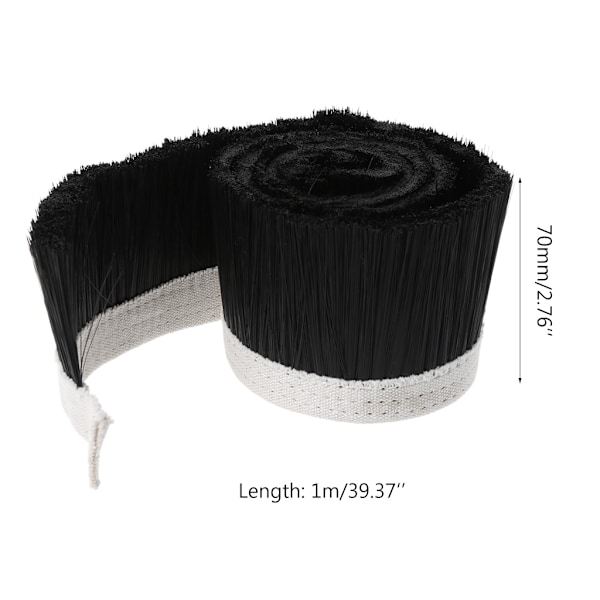 70mm Nylon Borst Dammskydd för CNC-Fräsmaskin Gravering