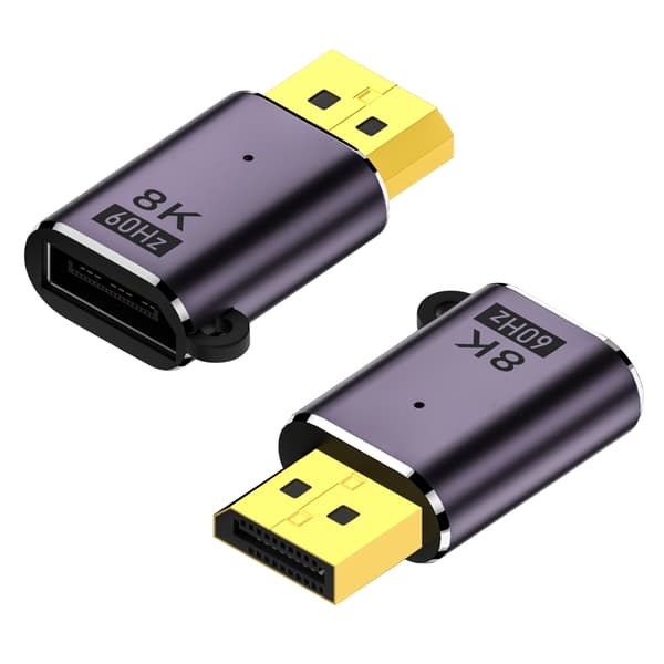 Mini Adapter Hane till Hona Omvandlare DP1.4 null - DP M to Mini DP F