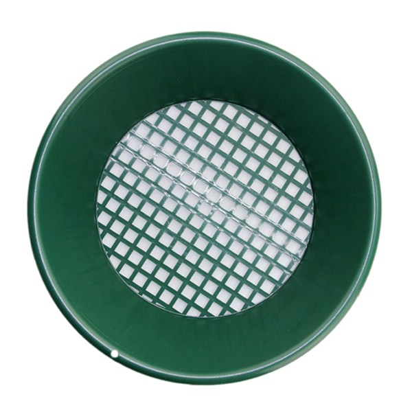 Plast 14 Inch Sand Siftingr etal Smutsmetall Sand Sifting Sieves for Sand and Beach 14 Inches Gold Pan Mining Sifting