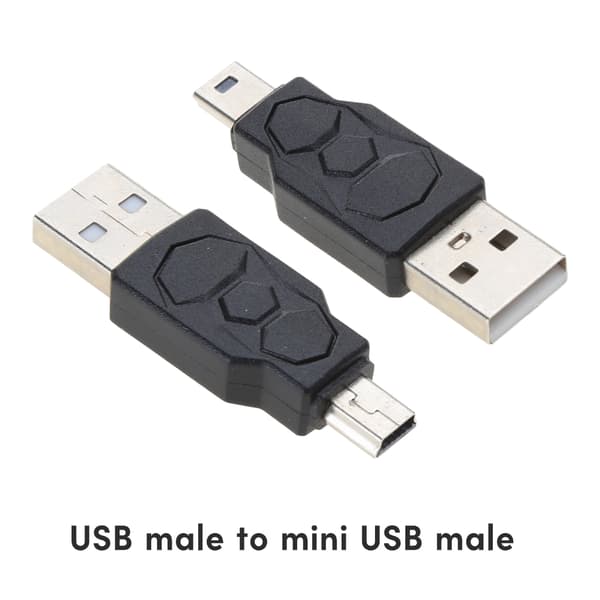 480 Mbps dubbelriktad USB-överföringsadapter USB2.0-adapter Micro/Mini hane-hona-omvandlare null - Micro to mini usb M