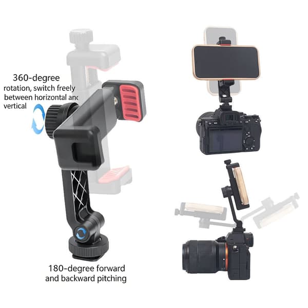 Robust Dobbelt Håndholdt Monteringsbur Til DSLR Kamera Stabilitetsramme null - Handle and cage
