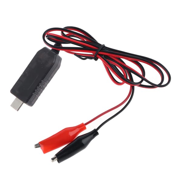 AA AAA Batteri Eliminator USB C 5V til 3V Step-down Clip Kabel til Spil Legetøj Ventilator