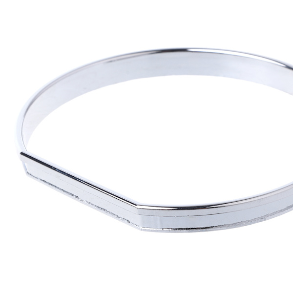 Chrome Måler Instrumentpanel Urskive Ringe Ramme Trim Speedometer AC M-Tech Til E46 til M M3