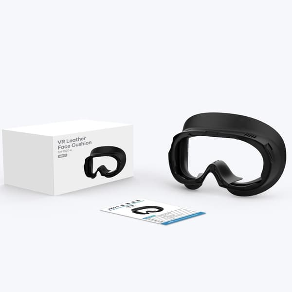 Resilient VR Face Vent Mjukt gränssnittsfäste Svampdyna för Pico 4 VR-headset Package D