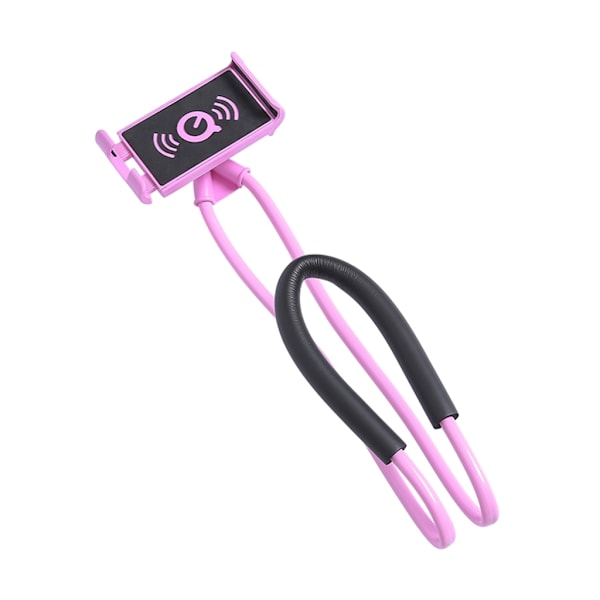 Universell mobiltelefonhållare för hals, lat hängande mobiltelefonhållare Pink