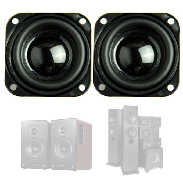 Kraftfull Kompakt 40mm Intern Magnetisk Högtalare 4Ohm 5W för Multimediaenheter