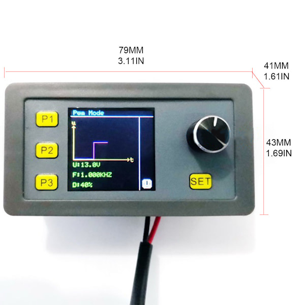WSFG-06 PWM-pulsjusterbar modul Sinusvåg 1-1000Hz Sinusvågor 4-20mA 2-10V Signalgenerator WSFG-06