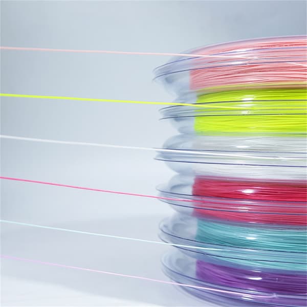 200m nylon badmintonracketsträng med hög elasticitet, ersättningsrackettråd Mint green