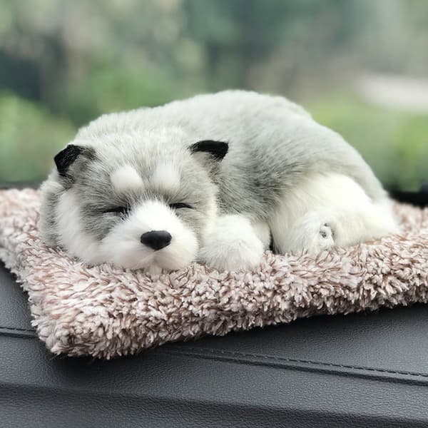 Bil Dashbord Dekor Sovende Hund Leker Ornamenter Dukker for Barn Kid Hjem Rom null - 2