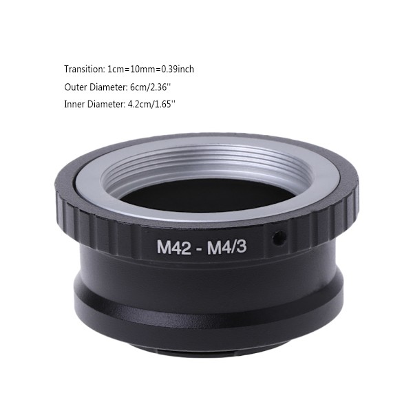M42-objektiv til Micro 4/3 M4/3-adapterring til Panasonic G1 GH1 til Olympus E-P1 EP