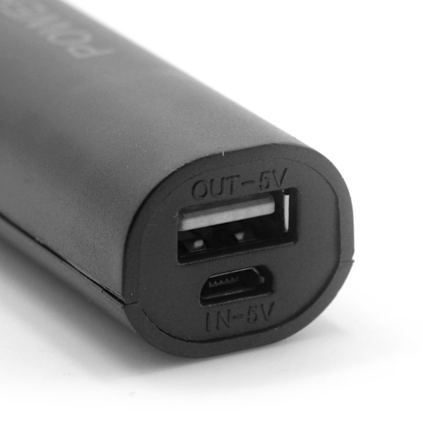 18650 Powerbank Fodral Power Bank Skal för Mobiltelefoner MP3 MP4 PDA GPS Svetsfri Mobil Strömförsörjning Lättvikt White
