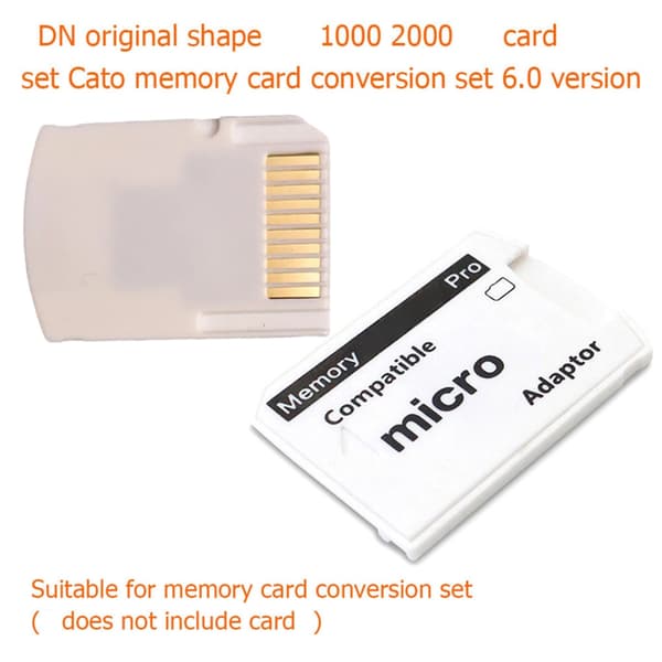 6.0 Hukommelseskort til, kort, 1000/2000 adapter, 3.65 system, til Micro-sd, original version