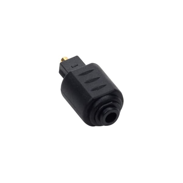 3,5 mm Mini Plugg til Toslink Hann Adapter Optisk Lydadapter Forbedrer Digital Lydoverføring For Forsterkere null - 1pc
