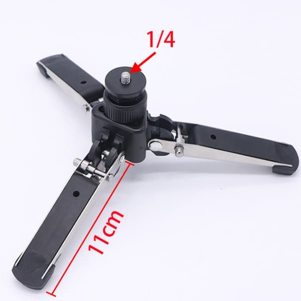 Resevänligt 1/4 Skruv Stativ Monopod Stödstativ 3 Ben Kamera Stativstativ För DSLR Och Videokamera Stabilitet