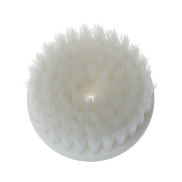 Vit Mjuk Borst för Borrmaskin, 60mm, Rengöring av Bilmatta, Badkar, Tyg, Tillbehör