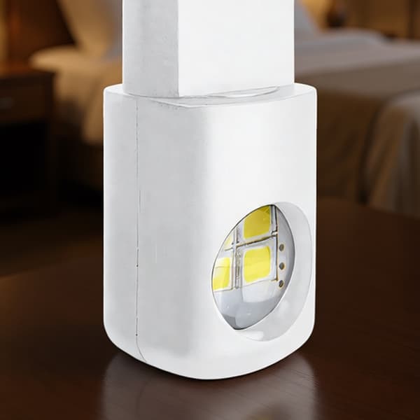 Moderne Vegginnfelt Belysning Plugg Inn Nattlys Med Lav Blending Design White - Warm white light