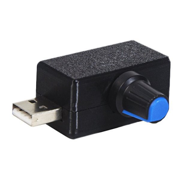 USB 5V Køleventilator Variabel Hastighedsjustering med Strømafbrydere Hastighedsregulator