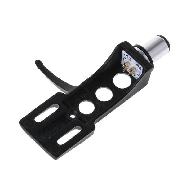 Universell Phono Pickup Rack Skivspel Headshell för Skivspelare Silver