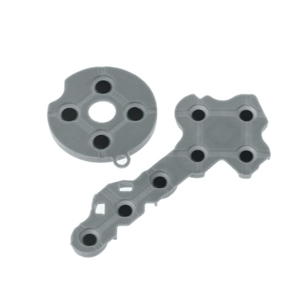 Ledende gummi silikonepuder til Microsoft til 360 trådløs controller kontaktknap D-Pad reparationsdele tilbehør