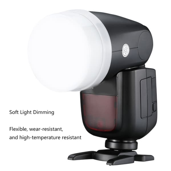 For AD100 Pro AD200 AD200 Pro Kamera Speedlite Soft Box Diffuser Tilbehør White