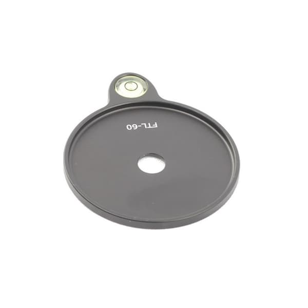 Stativvattenpassplatta Cirkulär Offset Nivellering 60mm Metallbas Nivellerare